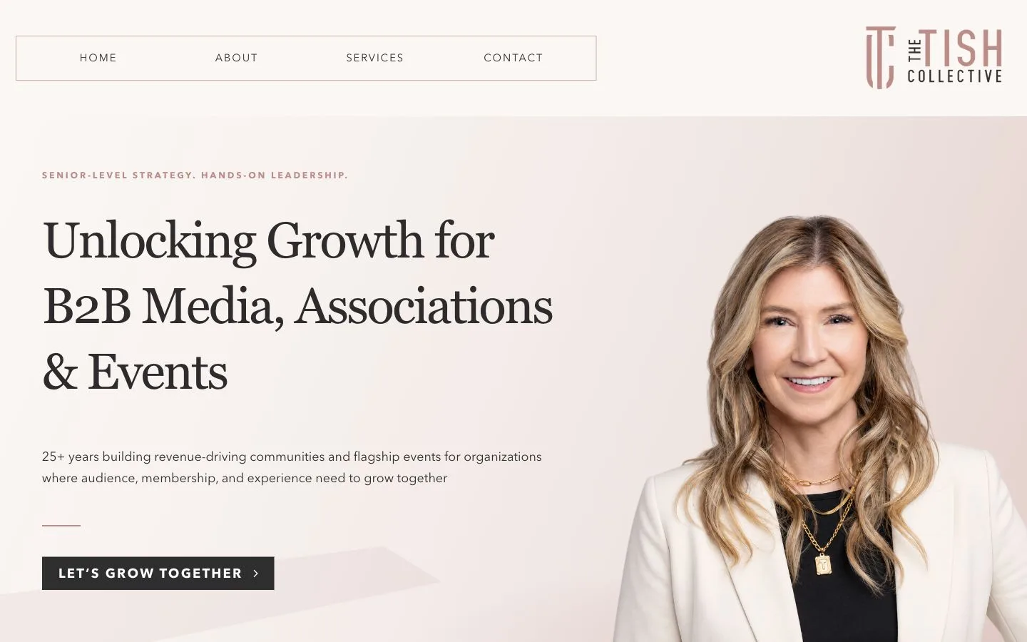 The Tish Collective homepage